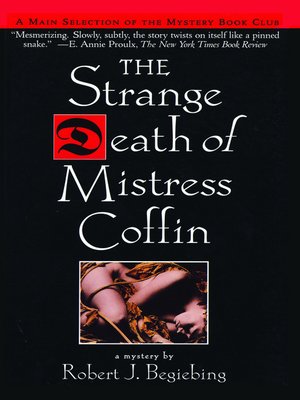 cover image of The Strange Death of Mistress Coffin